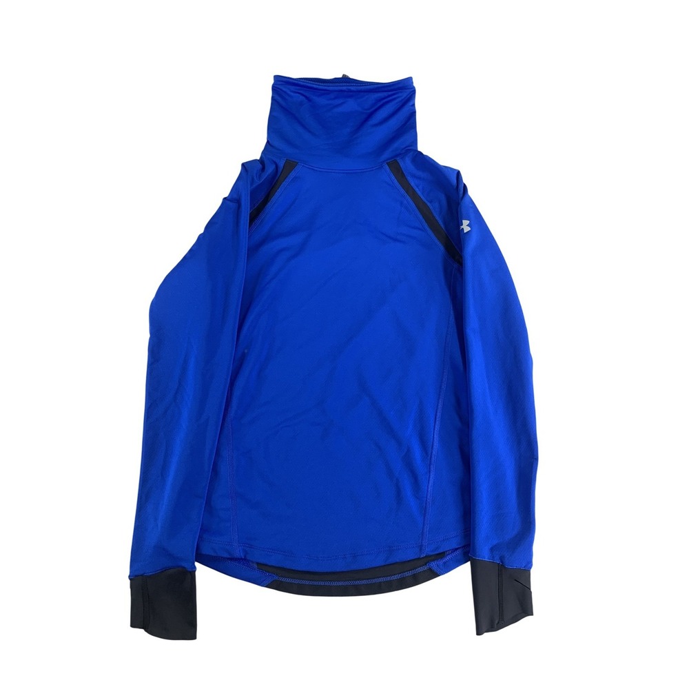 Under Armour Fitted Long Sleeve Shirt Mens Small Performance Thumbholes Athletic